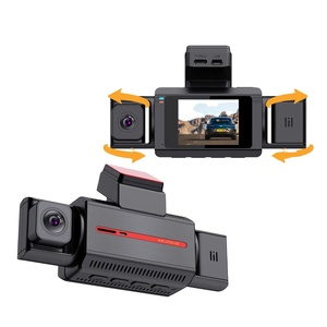 <span class=keywords><strong>Mini</strong></span> Car <span class=keywords><strong>DVR</strong></span> hộp đen 4K 3 kênh Dashcam phía trước và phía sau bên trong Wifi GPS Dash Máy ảnh 3 kênh 4K Video Recorder - Product Image 1