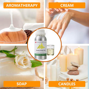 Organik Ylang Ylang uçucu yağ vücut seks masaj yağı için seks cilt bakımı Aroma sabun mum için % 100% doğal Ylang yağı - Product Image 4