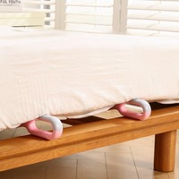 Cale de levage de matelas 2-en-1, économiseur d'effort, fixateur de draps, aide à la mise en ordre du lit