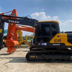 Excavatrice d'occasion Volvo140 Mini Excavadora Volvo EC60D EC60B EC55D EC55B EC140 Excavatrice à bas prix Volvo EC140 Excavatrice d'occasion - Product Image 4