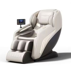 Fauteuil de massage 4D à double rail SL avec commande vocale IA, zéro gravité, Bluetooth, écran LCD, scan corporel automatique et intensité réglable - Product Image 1