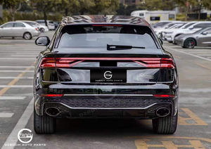2018-2022 Q8 SQ8 mise à niveau vers 2023 RSQ8 Kits de carrosserie pour <span class=keywords><strong>Audi</strong></span> Q8 transformer RSQ8 voiture pare-chocs diffuseur tuyau d'échappement avant voiture gril - Product Image 6