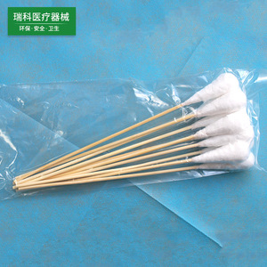 Hisopos Médicos de Algodón Rooster de 8 cm, 20 Unidades, Estériles y Desechables para Uso Sanitario - Product Image 4