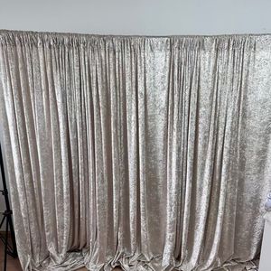Cortina de Veludo Dourado Profissional de Alta Qualidade para Fotografia 5ft X 20ft para Eventos e Festas - Product Image 2