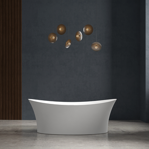 Bain à remous autoportant en acrylique blanc de luxe avec jets de massage ovales pour hôtels, piscines privées, utilisation en <span class=keywords><strong>jacuzzi</strong></span> - Product Image 3