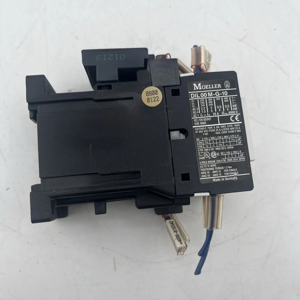 PLC DIL00M-G-<strong>10</strong> <strong>CONTACTOR</strong> 24VDC COIL &<strong>amp</strong>; WORKING Warranty Product