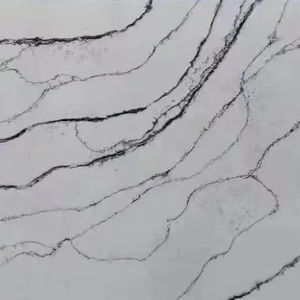 แผ่นหินควอทซ์เทียมรูปหินอ่อนสีทองขนาด<span class=keywords><strong>3200x1600</strong></span>มม. ผลิตจากโรงงานซิมป์สัน - Product Image 1