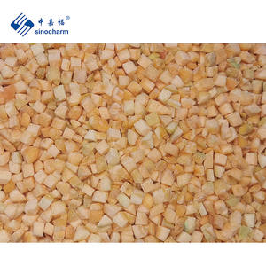 Sinocharm HACCP dulce albaricoque congelado 10*10mm dados precio de fábrica IQF albaricoque cubos exportador albaricoque congelado en cubitos - Product Image 6