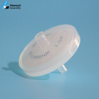 Filter Suntik Hidrofilik Jala Membran Sekali Pakai Ptfe Asli Steril Lab 22 Um 13 Mm