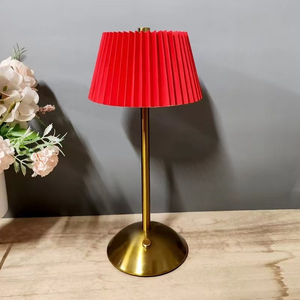 Pink Crystal <b>Shade</b> Brass Base E26 AC LED Push Button Switch Modern Style <b>Small</b> Size Bedroom Decorative Table <b>Lamp</b> - Product Image 3