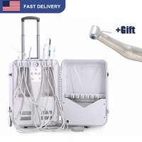 Unidad Dental Portatil Equipo Porttil Clinique Compresseur d'air Dentiste Maison Équipement dentaire mobile Unité dentaire portable Ensemble complet