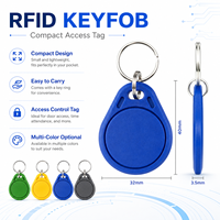UHF 860Mhz~960Mhz ABS RFID-Schlüsselanhänger für Fahrzeug- und Gebäudemanagementsysteme