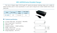 Cargador de Bicicleta Eléctrica 48V3A SCP OTP, 58.4V 54.6V, Batería de Litio Polímero, Fosfato de Hierro, Adaptador Universal de Alta Eficiencia