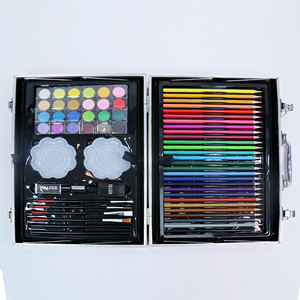 Juego de dibujo artístico para niños, <span class=keywords><strong>set</strong></span> de 2022 unidades de caja de aluminio, bolígrafo de color agua, papelería personalizada, superventas, 145 - Product Image 5