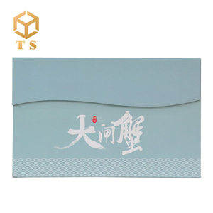 own patent custom specialty food paper gift cardboard with pp handle box carton