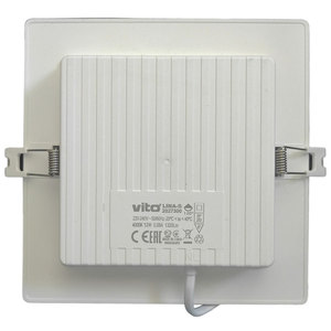 Recessed Square LED <b>Panel</b> 155x155mm 12W 4000K Natural <b>Light</b> - Product Image 2