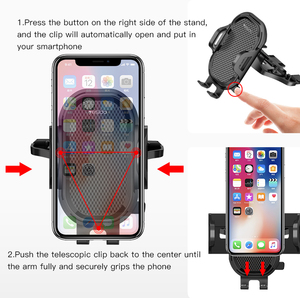 C84 Yesido accessoires de téléphone portable support de montage pour téléphone portable pince en silicone fente pour <span class=keywords><strong>CD</strong></span> support pour téléphone de <span class=keywords><strong>voiture</strong></span> - Product Image 5