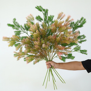 Plante verte artificielle Podocarpus Macrocarpus pour la décoration de la maison, les mariages et la photographie - Product Image 4