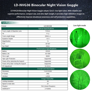 LinduNV Appareils de vision nocturne de haute qualité Jumelles de qualité militaire Grand <span class=keywords><strong>IPD</strong></span> - Product Image 3