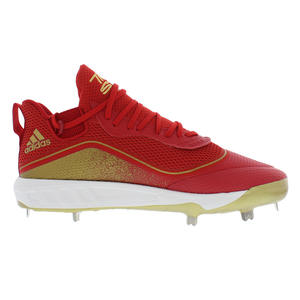 Chaussures Adidas Icon V pour hommes Couleur : Rouge/Or/Blanc 100% authentiques - Product Image 3