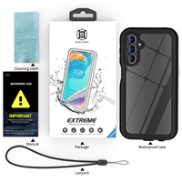 SHELLBOX PC TPU 360 °   Housse de protection entièrement scellée anti-chute, anti-poussière, étanche IP68 pour Samsung A55 A15 A54 A14 A32 5G