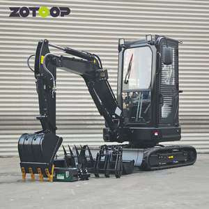 무료 배송 미니 굴삭기 <span class=keywords><strong>2</strong></span>.5 톤 EPA 유로 5 Kubota 엔진 크롤러 굴삭기 농장 사용 1 톤 <span class=keywords><strong>2</strong></span> 톤 홈 미니 굴삭기 기계 - Product Image 1