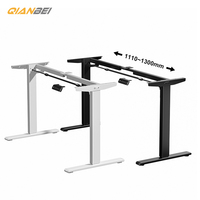 Bureau debout Table réglable Mobile assis debout bureaux hauteur et chaise mis en place pieds électriques cadre Tables de jeu