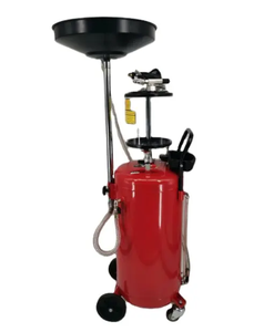 Réservoir d'égouttage d'<span class=keywords><strong>huile</strong></span> usée 80L <span class=keywords><strong>Vidange</strong></span> d'<span class=keywords><strong>huile</strong></span> portable pneumatique avec entonnoir réglable en hauteur Drainage <span class=keywords><strong>de</strong></span> transfert <span class=keywords><strong>de</strong></span> carburant fluide avec roue - Product Image 2