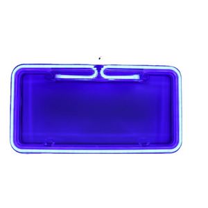 Cadre de plaque d'immatriculation lumineux en plastique coloré de 12 pouces * 6 pouces pour les États-Unis/Canada - Product Image 1