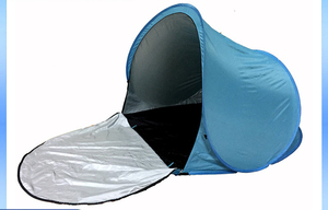 <span class=keywords><strong>Tente</strong></span> <span class=keywords><strong>tunnel</strong></span> de plage extérieure anti-UV, revêtement argenté, quatre saisons, camouflage, imperméable 1000-1500mm, ouverture rapide automatique, camping - Product Image 2