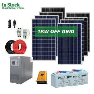 off grid solar energy system solar panel kits from chinese factory directly solar panel systems for home