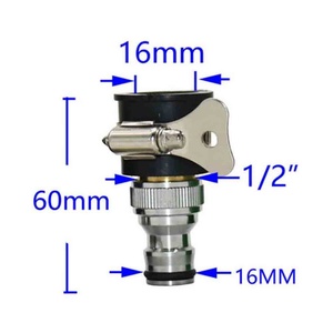 1/2" and 3/4" <b>Taps</b>/faucets for Universal Faucet Filter Adapter Garden Water Connectors Faucet Aerator Adapter - Product Image 2