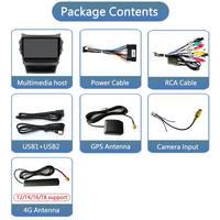 Lecteur DVD de voiture Android pour Hyundai IX45 Santa Fe 2013-2017, prise en charge multimédia vidéo, WIFI, Car-play, DVR, sans lecteur DVD