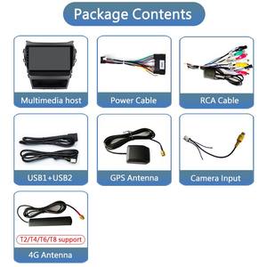 Đầu Dvd Xe Hơi <span class=keywords><strong>Android</strong></span> Dành Cho Hyundai IX45 Santa Fe 2013-2017 Hỗ Trợ Video Đa Phương Tiện WIFI Carplay DVR Không Có DVD - Product Image 3