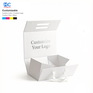 Custom Embossed Logo Luxury Recycled Paper Box Clothing Packaging <b>Magnetic</b> Folding <b>Gift</b> <b>Boxes</b> Premium Texture Shirt Box - Product Image 2