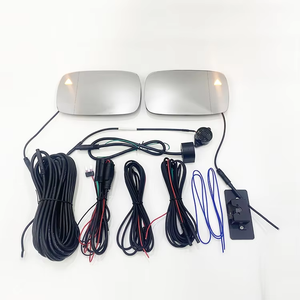 1 par de lentes de cristal blanco para <span class=keywords><strong>espejo</strong></span> <span class=keywords><strong>retrovisor</strong></span>, con luz indicadora LED, adecuado para <span class=keywords><strong>espejo</strong></span> <span class=keywords><strong>retrovisor</strong></span> de puerta de turismo <span class=keywords><strong>BMW</strong></span> 3 - Product Image 1