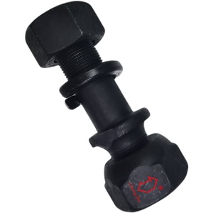 Hoge Spanning Metrische Wiel Stud Voor <span class=keywords><strong>Nissan</strong></span> Truck Aangepaste Grootte M 24X1.5/M 22X1.5 Dubbele Kop Wiel Bout - Product Image 1