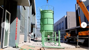 1000 टन के 100 से छोटे स्टील साइलो निर्माताओं के लिए सीमेंट पाउडर सीमेंट पाउडर सीमेंट का इस्तेमाल किया था। - Product Image 2