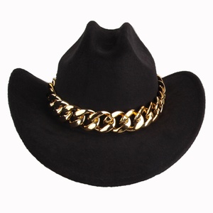 Chapeaux de cowboy unisexe tendance, style boutique, accessoires vestimentaires décontractés, vente en gros, broderie 3D - Product Image 5