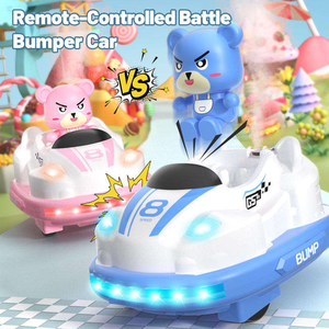 <span class=keywords><strong>รถ</strong></span>บั๊มพ์การ์ตูน 2.4G พร้อมไฟพ่นละอองน้ำ ดนตรี เกมครอบครัว <span class=keywords><strong>รถ</strong></span>บังคับวิทยุ เกมแข่งรถ ของเล่นสำหรับเด็ก - Product Image 2