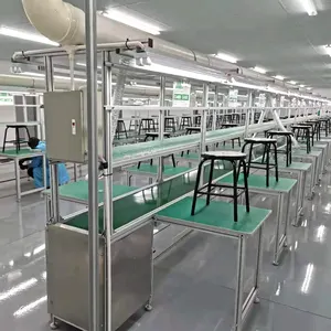 低Moq工場卸売電子アセンブリテーブルEsdワークベンチワークショップメタルテーブルワークベンチ