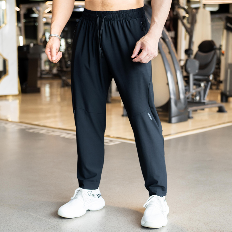 Breathable Lightweight Nylon Track Pants For Men - Oem