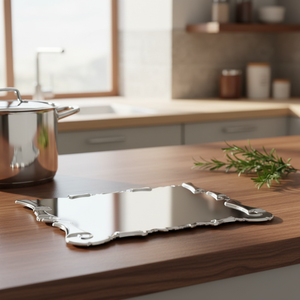 Lastra in Alluminio per Sublimazione 230X180mm, Foglio Decorativo in Lega di Alluminio per Utensili da Cucina, Anodizzato, Goffrato, Rivestito e Laminato - Product Image 3