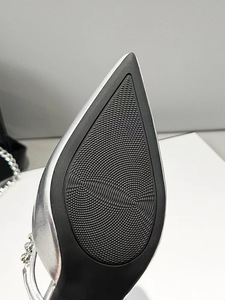 Pantofole da <span class=keywords><strong>donna</strong></span> in stile fata francese mezza Slip tacco basso con sandali Color carne alla moda con strass - Product Image 4