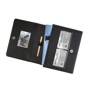<span class=keywords><strong>Portadocumentos</strong></span> de Cuero PU con Logotipo Grabado en Relieve de Alta Calidad <span class=keywords><strong>para</strong></span> Vehículos, <span class=keywords><strong>para</strong></span> Empresas de Automóviles - Product Image 5