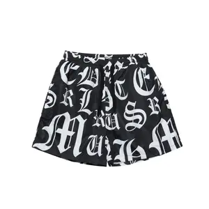 Hot sell shorts for men full print custom full print mesh shorts