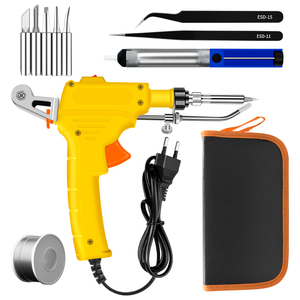 Führen Sie die Löt drähte reibungslos austauschbare Löt spitzen 80W Electronic Solde ring Gun Tools Kit - Product Image 1