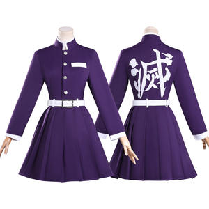 ชุดคอสเพลย์ผู้ชายสำหรับภาพยนตร์ Infinite Castle Arc คอส คานาโอะ ลายดาร์ก แพทเทิร์น สไตล์โอตกูตูร์ - Product Image 4