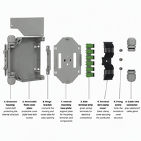 Boîtier de terminaison fibre optique MINI 6 cœurs SC APC sur rail DIN, boîte de distribution optique, plateau de raccordement pour armoire intérieure CATV FTTH FTTx