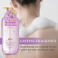 Parfum Offre Spéciale Nary Body Wash Wholesale750mL Gel Douche Exfoliant Hydratant à la Fleur de Violette Naturelle Biologique Fabricant